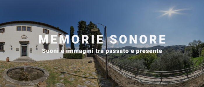 Banner Memorie sonore - Suoni e immagini tra passato e presente, percorsi virtuali: Fondazione Primo Conti